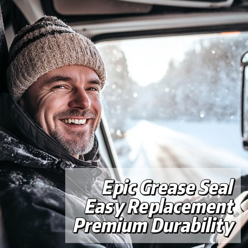 RV MURTS 4 Double Lip Grease Seals ID 1.249" x OD 1.983" for 2000-2200 lbs Trailer Axle Dexter Replacement, Sealer as 12192TB 203029 for Spindles Hub Wheel, Electric Brake Assemblies for Boat Trailers - Image 5